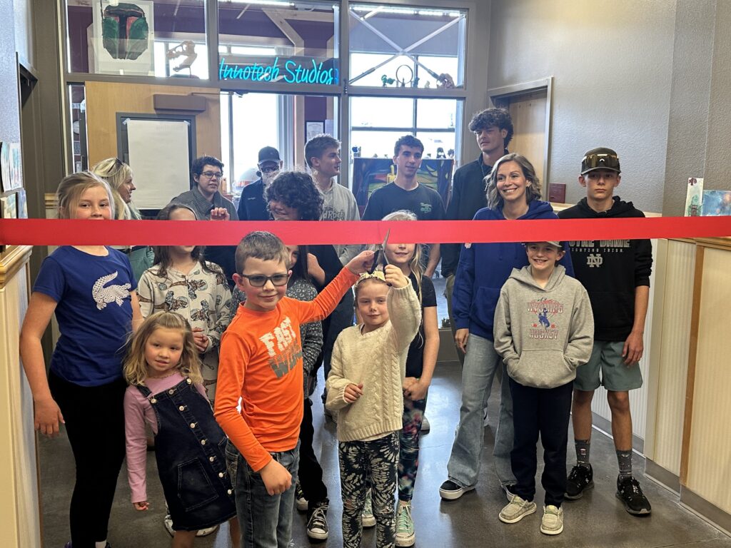 Sunset Ribbon Cutting